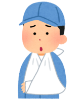仕事中にけがをしてしまったら労災保険を使います。